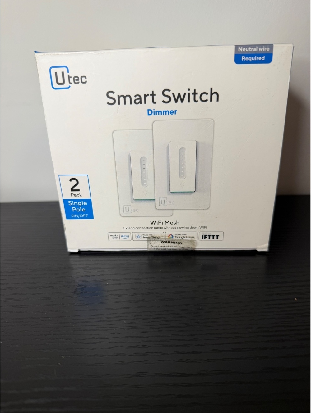 UTEC Smart Dimmer Switch 2 pack